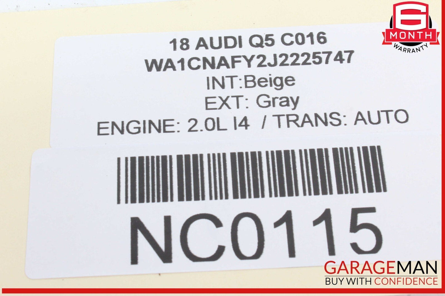 18-25 Audi Q5 Front Left Driver Side Seat Memory Adjustment Control Module Unit