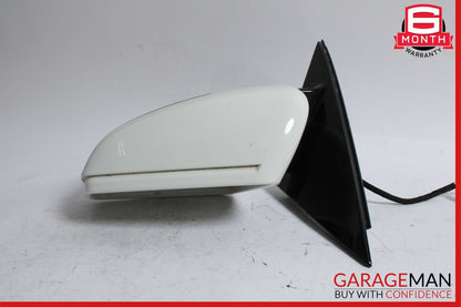 10-13 Mercedes W212 E350 E550 Left Driver Side Rear View Door Mirror White OEM