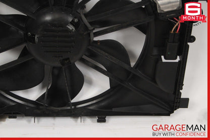 08-11 Mercedes W204 C300 Engine Cooling Radiator Fan Shroud Motor Assembly OEM