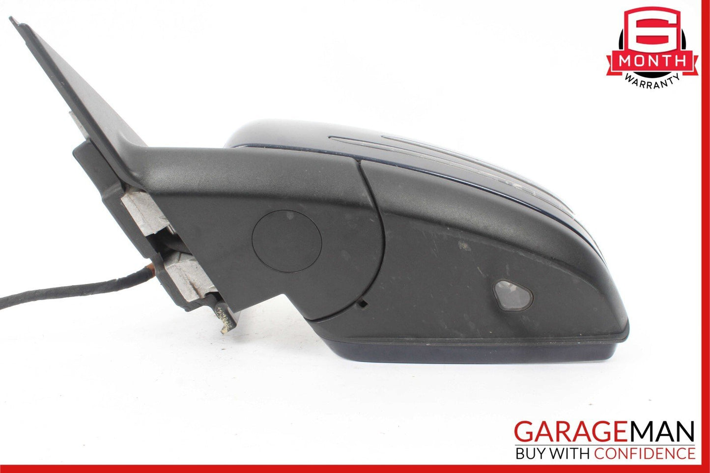 12-14 Mercedes W204 C300 Front Left Side Mirror Door Rear View Glass Blue OEM