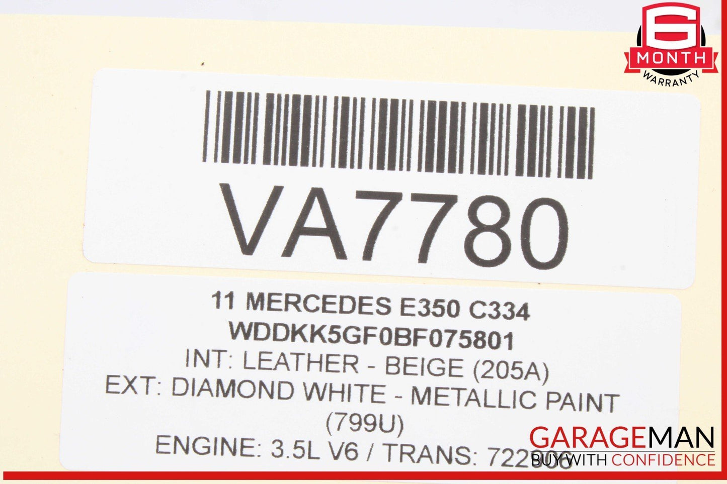 10-18 Mercedes W212 E350 Rear View Camera Parking Back Up Control Module OEM