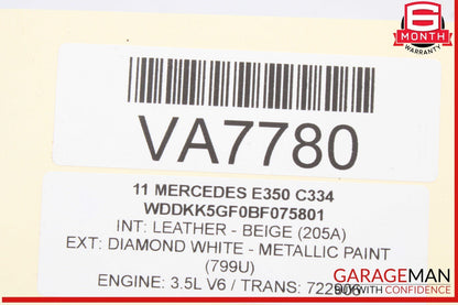 10-18 Mercedes W212 E350 Rear View Camera Parking Back Up Control Module OEM