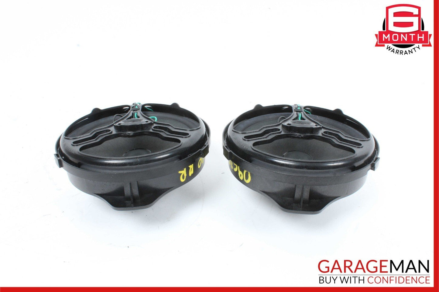 08-11 Mercedes W204 C300 4MATIC Rear Right&Left Side Door Sound Speakers Set OEM