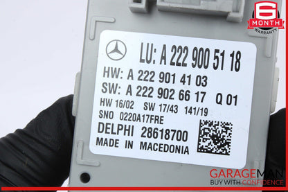 15-21 Mercedes W205 C300 Ambient Light Illumination Control Module Unit OEM