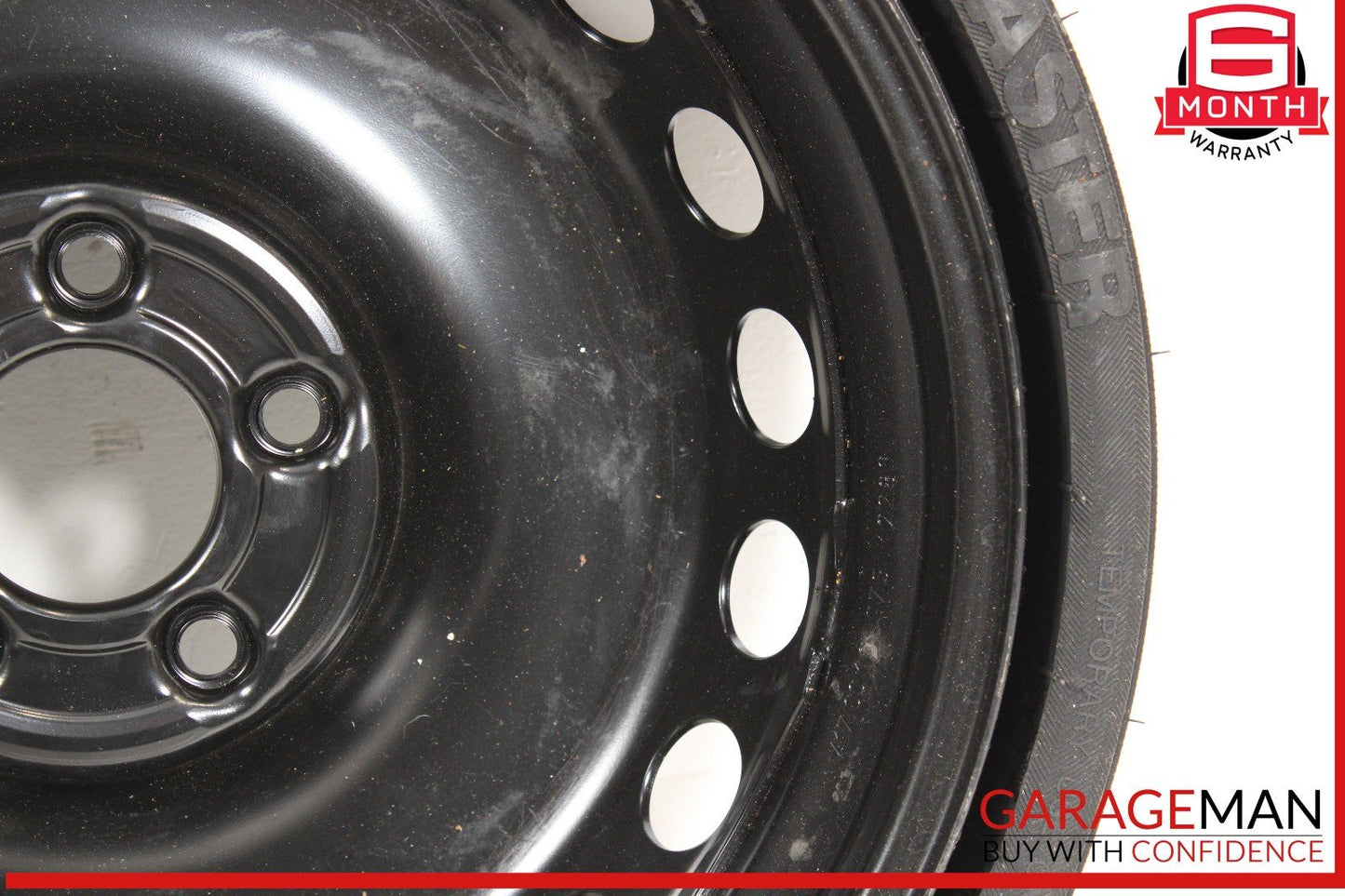 12-20 Mercedes R172 SLK350 Emergency Spare Tire Wheel Donut Space Saver 4.5Bx17