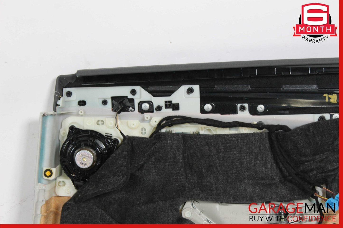 14-17 Mercedes W222 S550 S500 Rear Left Side Interior Door Panel Cover Gray