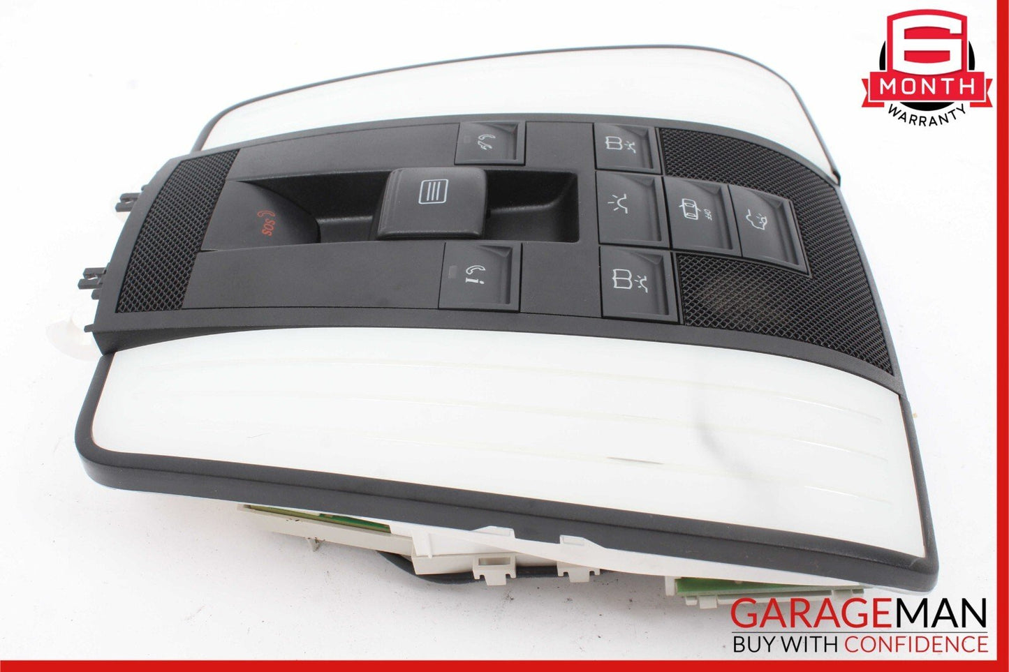 10-16 Mercedes W212 E350 E550 Front Overhead Dome Light Lamp Reading Map Black