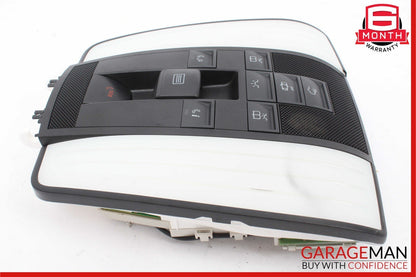 10-16 Mercedes W212 E350 E550 Front Overhead Dome Light Lamp Reading Map Black