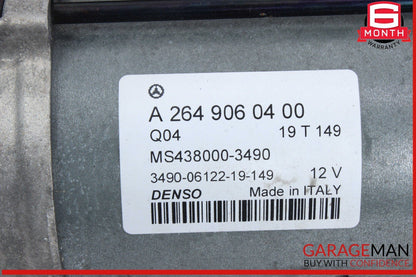 18-25 Mercedes W205 C300 C43 AMG Engine Starter Motor Denso 2649060400 OEM