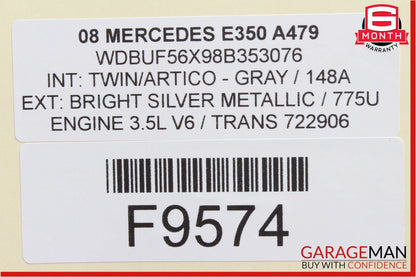 06-11 Mercedes W211 E350 CLS550 Rear Right Side Door Controller Module Unit OEM