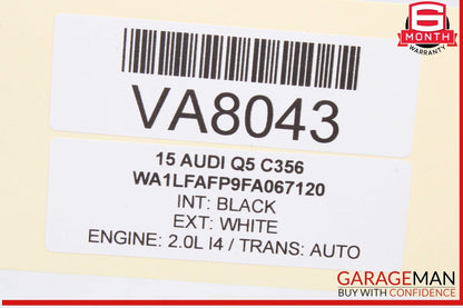 09-17 Audi Q5 SQ5 Rear Left Driver Side Door Lock Latch Actuator 8K0839015D OEM