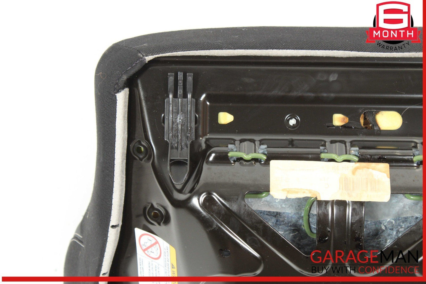 12-14 Mercedes W218 CLS550 Front Right Side Lower Bottom Seat Cushion Black OEM