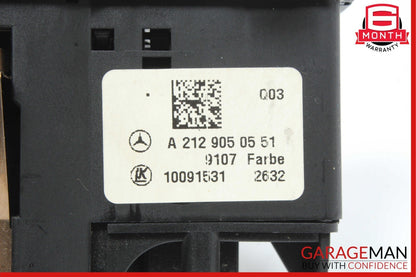 08-20 Mercedes W212 E350 C300 C350 Headlight Fog Light Switch Control Module OEM