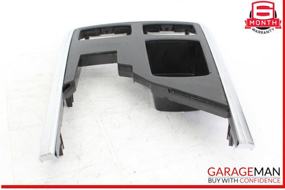 12-19 Mercedes X166 GL450 Center Console Bezel Trim Black 1666801817 OEM