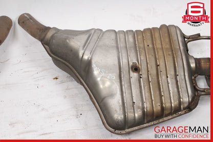 07-09 Mercedes W221 S600 S550 AMG Sport Rear Exhaust Muffler Tips Set of 2 Pc