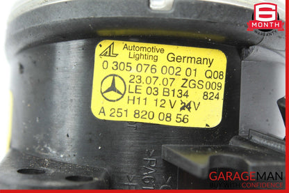 06-12 Mercedes W204 C300 Front Right Passenger Side Bumper Fog Light Lamp OEM