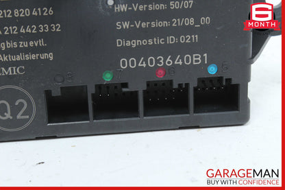08-15 Mercedes X204 GLK350 C350 Rear Left Side Door Control Module OEM