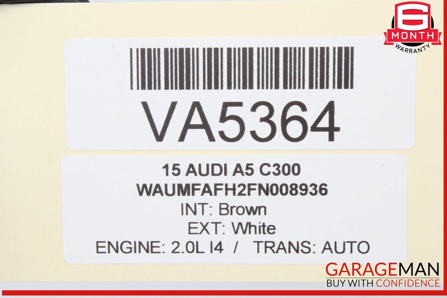 12-18 Audi A5 S6 A6 A7 Keyless Key Less Entry Antenna Module 8K0907247 OEM