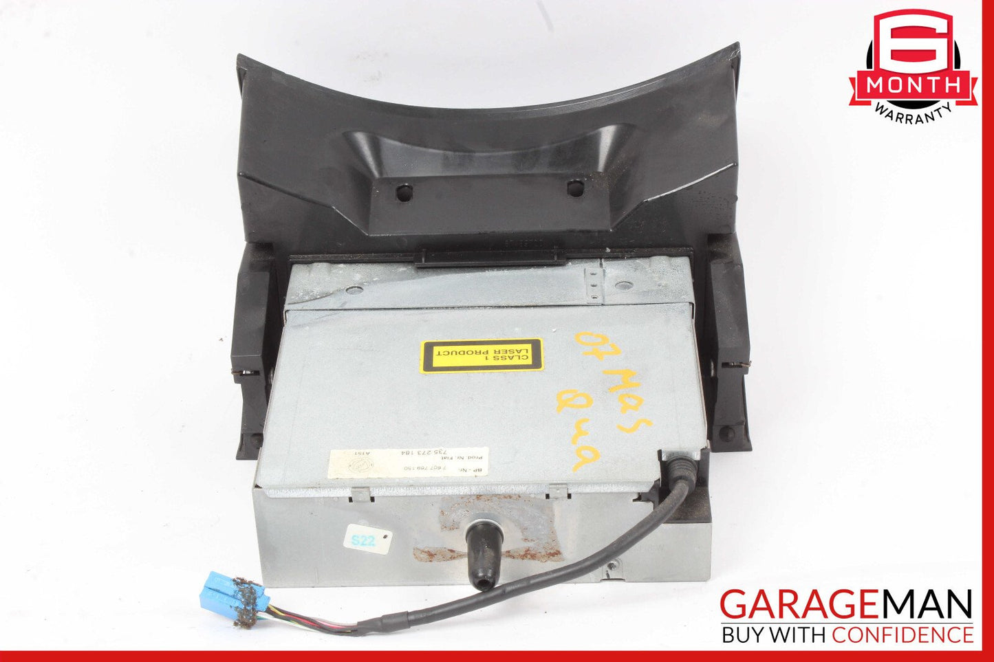 02-08 Maserati Quattroporte M139 Coupe M138 CD Changer 5 Disk Player w/ Trim OEM