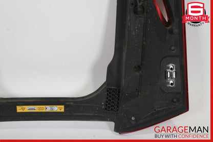 15-17 McLaren 650S Rear Trunk Lid Hatch Window Trim Panel Cover Red OEM