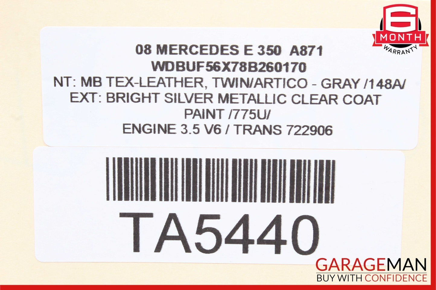 03-09 Mercedes W211 E500 E350 E320 Rear Right Side Door Controller Module Unit