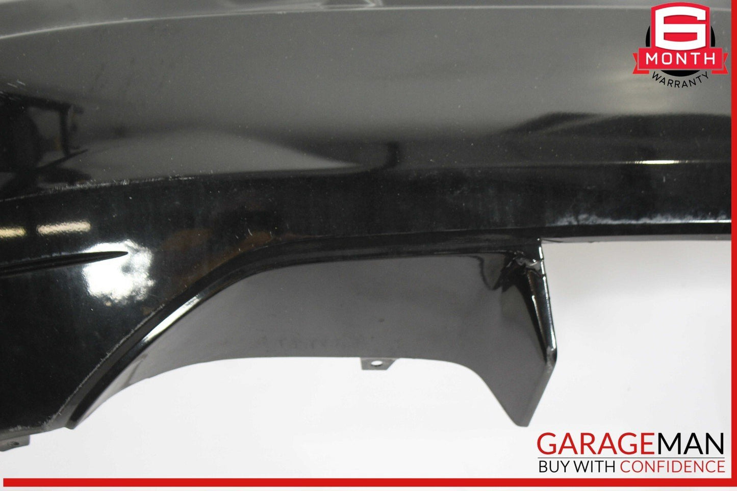 04-08 Chrysler Crossfire Rear Bumper Cover Panel Black OEM