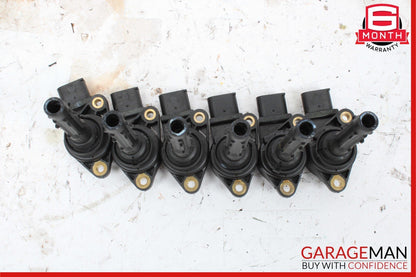 05-13 Mercedes R171 SLK300 C300 M272 Ignition Coil Spark Plug Set of 6 Pc OEM