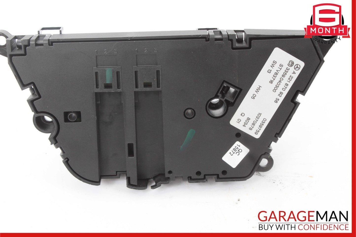 07-14 Mercedes W221 S550 Front Left Side Seat Control Memory Controller Switch