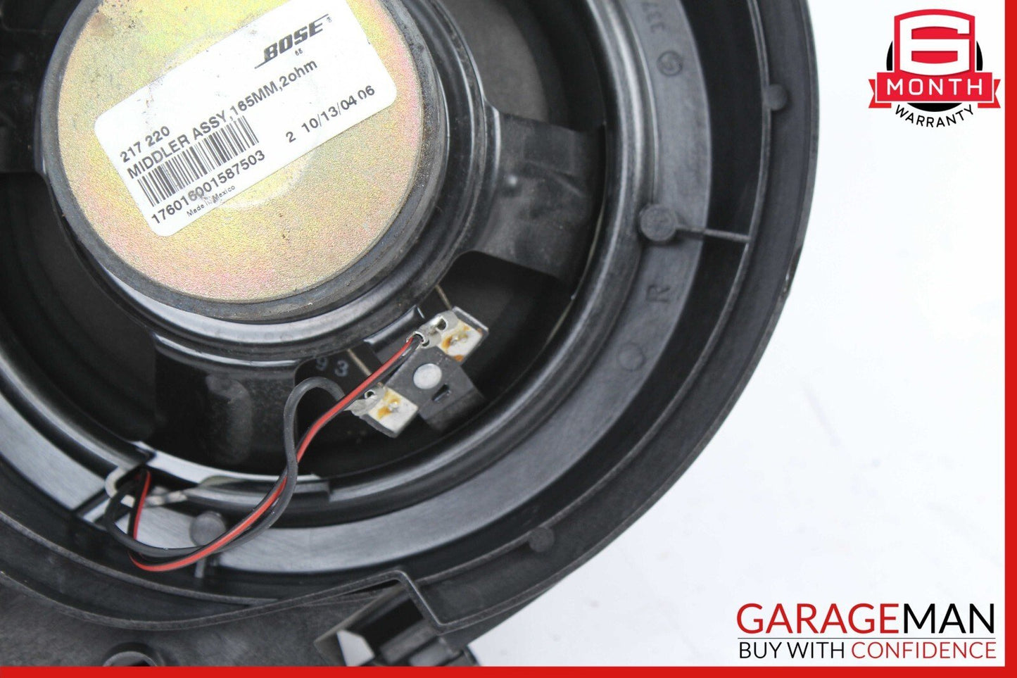 03-08 Mercedes R230 SL500 SL55 AMG Bose Right Door Audio Sound Speaker