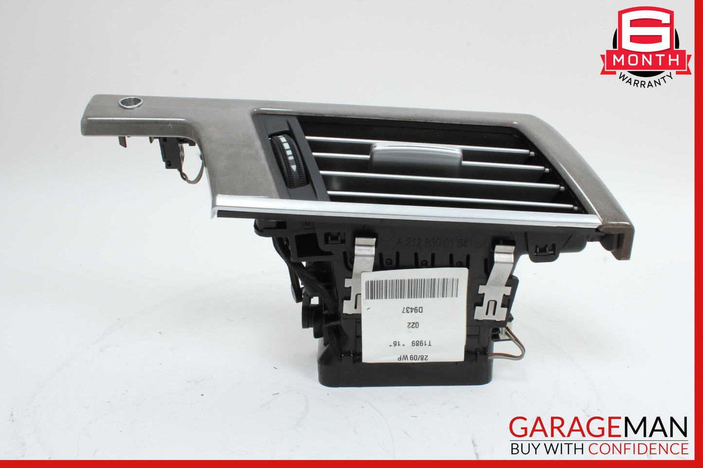 10-13 Mercedes W212 E350 E550 Dashboard Dash AC A/C Air Vent Left Trim OEM