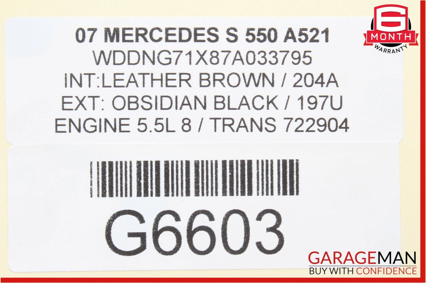 07-13 Mercedes W221 S600 S550 Front Left Side Seat Controller Module Unit