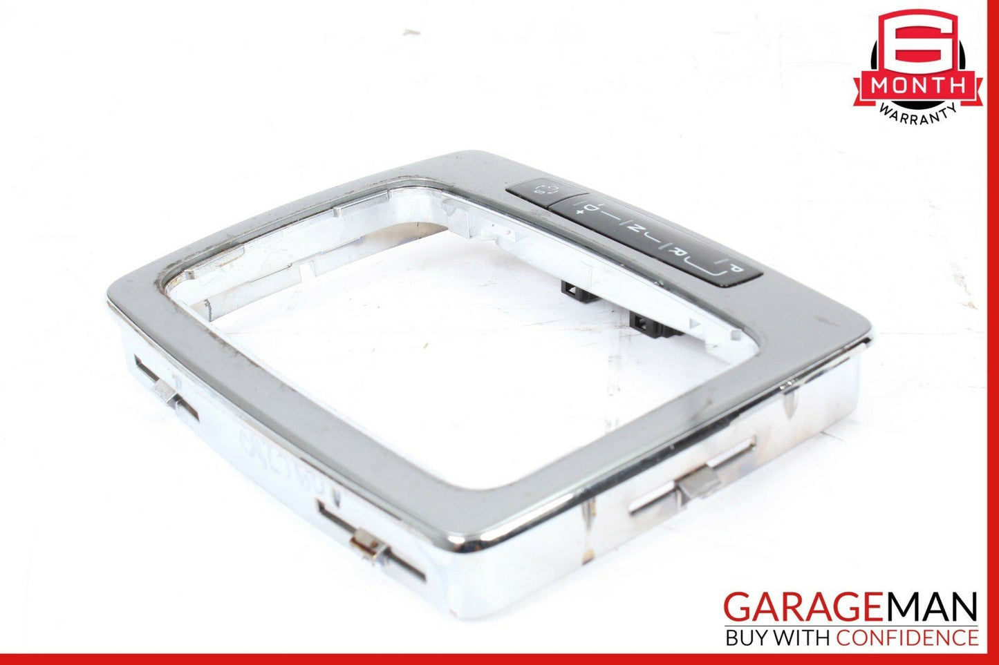 08-14 Mercedes C300 GLK350 E350 Center Console Shift Shifter Bezel Trim Silver