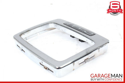 08-14 Mercedes C300 GLK350 E350 Center Console Shift Shifter Bezel Trim Silver