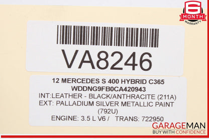 07-14 Mercedes W221 S400 S550 Electronic Parking Button Switch 2215401445 OEM