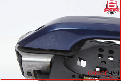 17-24 Audi S5 A5 RS5 Front Left Driver Side Exterior Door Handle Blue OEM