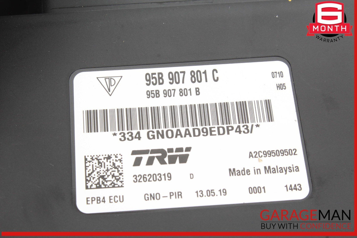 15-24 Porsche Macan 95B Parking Brake Module Control Unit 95B907801C OEM