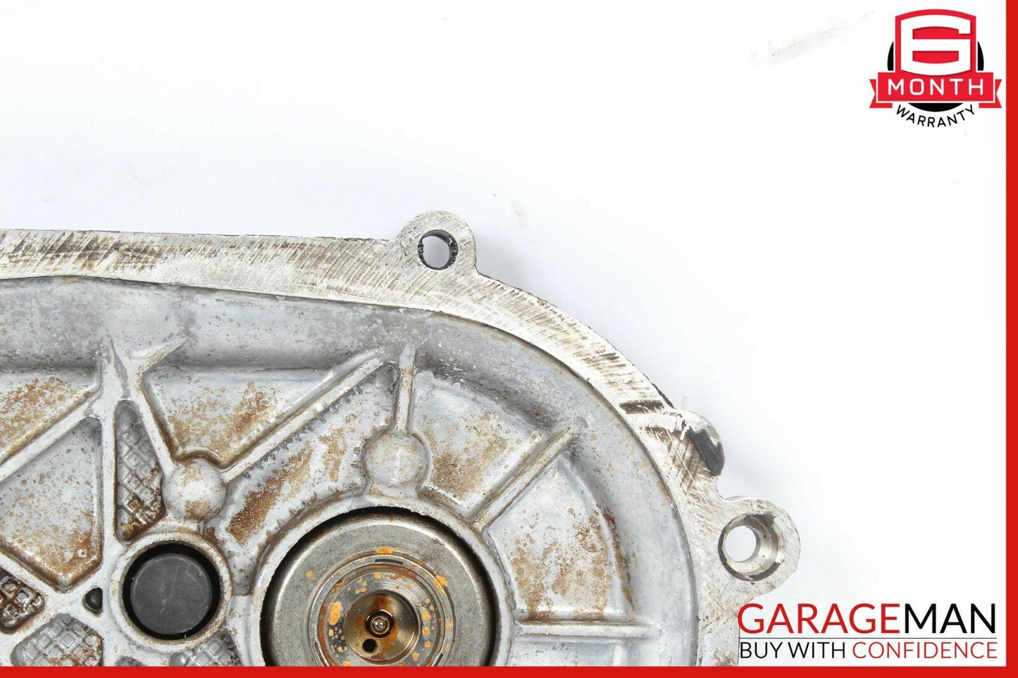 06-10 Mercedes R350 CLK350 C300 Front Left Engine Timing Chain Valve Cover Plate