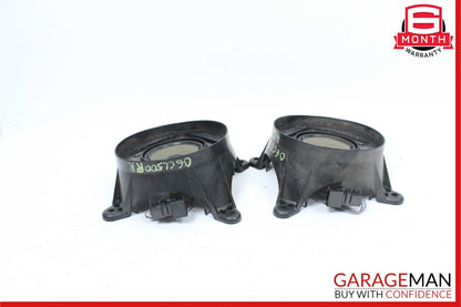 00-06 Mercedes W215 CL500 Rear Right & Left Door Speaker Tweeter Speakers Set