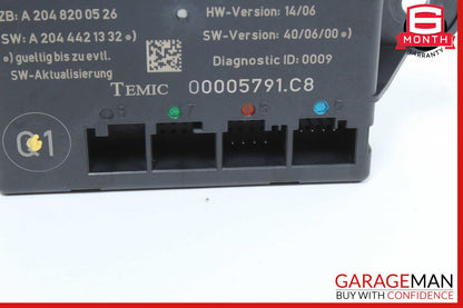 08-14 Mercedes W204 C300 C350 Rear Left Side Door Control Module 2048207585 OEM