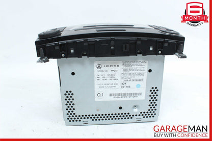 05-07 Mercedes W203 C230 C320 Radio Stereo Audio CD Player Head Unit AM FM OEM