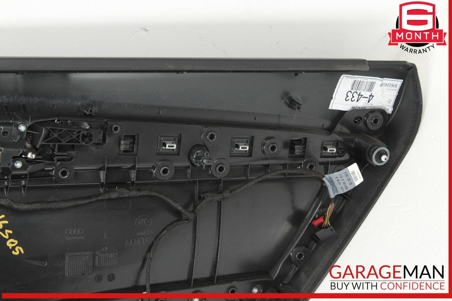 13-17 Audi SQ5 Rear Left Driver Side Interior Door Panel OEM