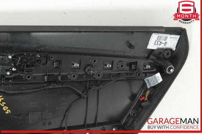 13-17 Audi SQ5 Rear Left Driver Side Interior Door Panel OEM