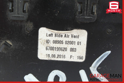 14-17 Maserati Ghibli Front Left Driver Side Dash A/C AC Air Vent Trim Panel OEM