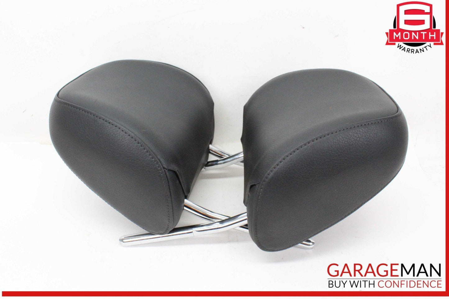 13-17 Audi Q5 A5 Front Left and Front Right Side Head Rest Headrest Black OEM