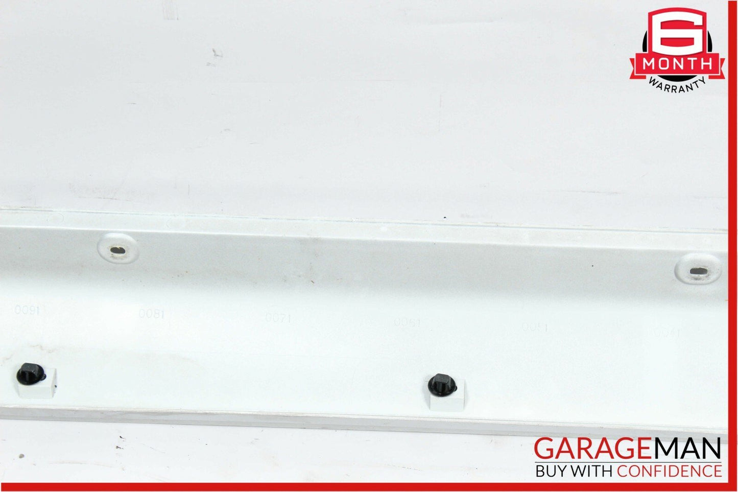 98-05 Mercedes W163 ML320 Right Side Rocker Skirt Molding Moulding Panel Silver