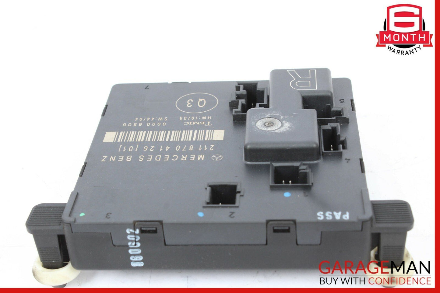03-09 Mercedes W211 E350 E550 E63 AMG Rear Right Side Door Control Module Unit