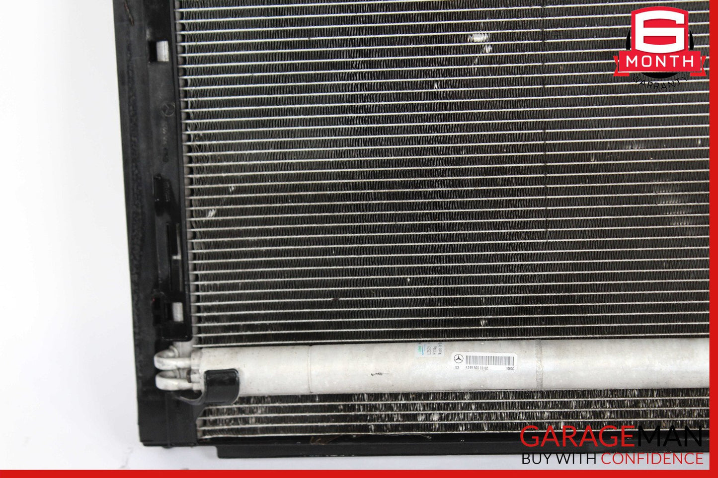 12-19 Mercedes X166 GL450 ML550 Water Radiator A/C Conditioning Condenser OEM