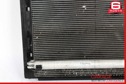12-19 Mercedes X166 GL450 ML550 Water Radiator A/C Conditioning Condenser OEM