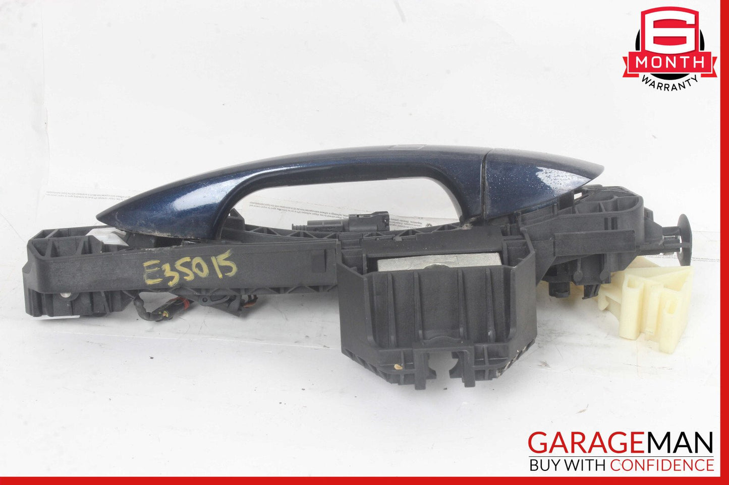 14-16 Mercedes W212 E350 E550 Rear Left Side Exterior Door Handle Keyless Go OEM