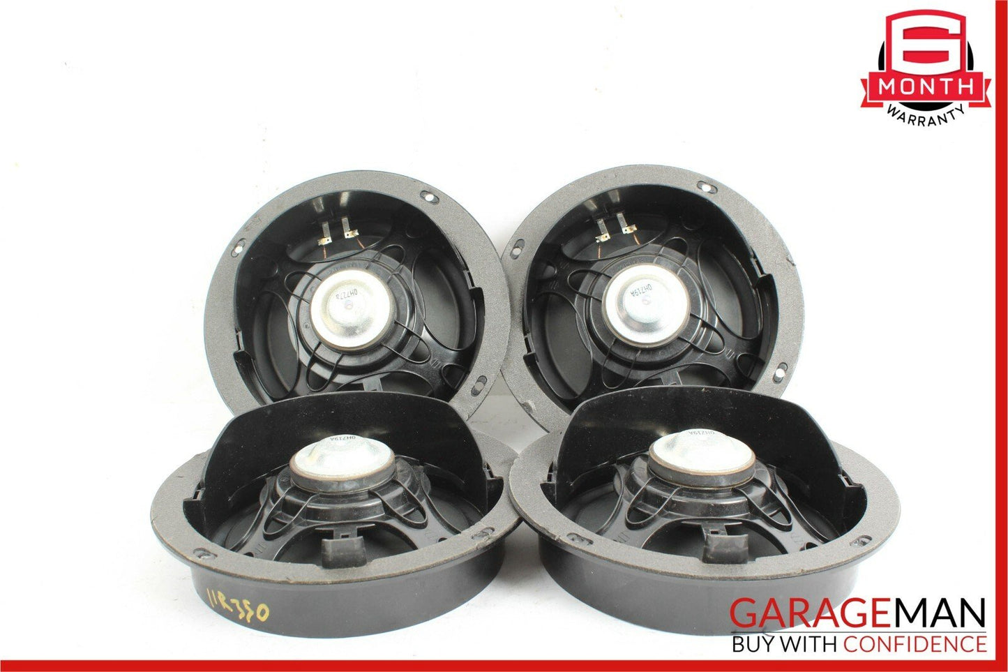06-11 Mercedes W251 R350 ML350 Complete Door Sound Audio Speaker Speakers Set